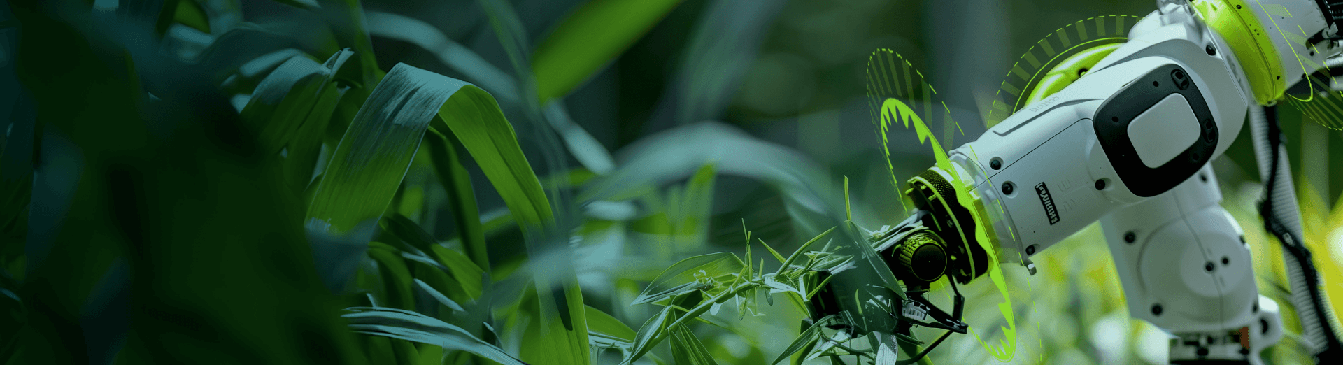 Compact position sensors in robotics for precision farming and motion control