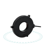Through-hole rotary encoder DS-70 — hollow-shaft absolute rotary encoder with contactless sensing. Absolute Rotary Encoder DS70