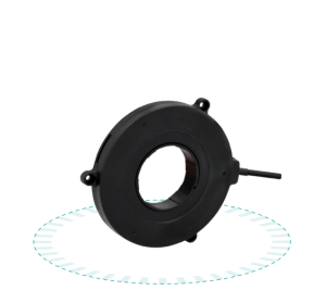 Through-hole rotary encoder DS-70 — hollow-shaft absolute rotary encoder with contactless sensing. Absolute Rotary Encoder DS70