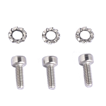Set of M2x4mm screws for precise encoder assembly.