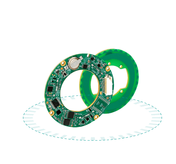 Multi Turn Absolute Rotary Encoder - VLM60 By Netzer Absolute Rotary Encoder