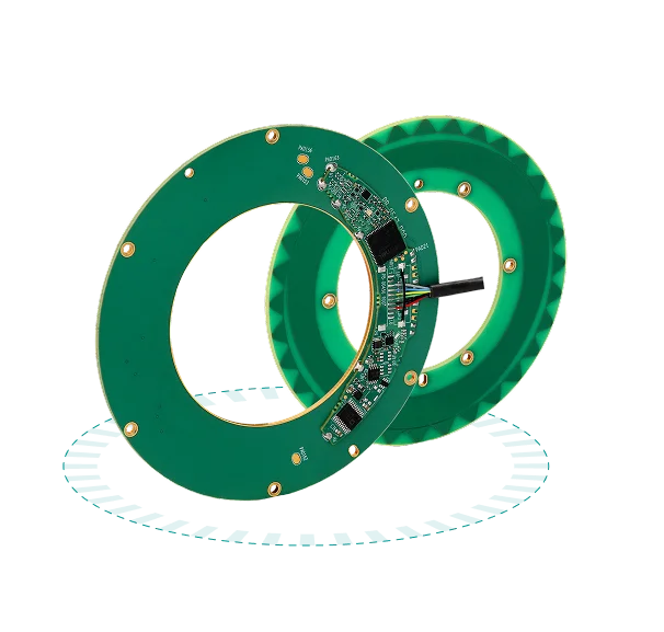 Lightweight Encoder VLP-100 | Contactless, Low-Mass Solution for OEMs. Absolute Rotary Encoder VLP100