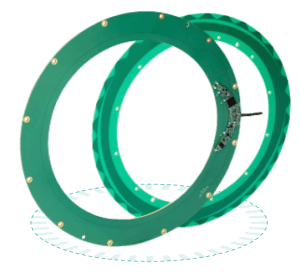 High temperature rotary encoder providing contactless, absolute feedback for robotics and machinery operating in extreme environments. Absolute Rotary Encoder VLT