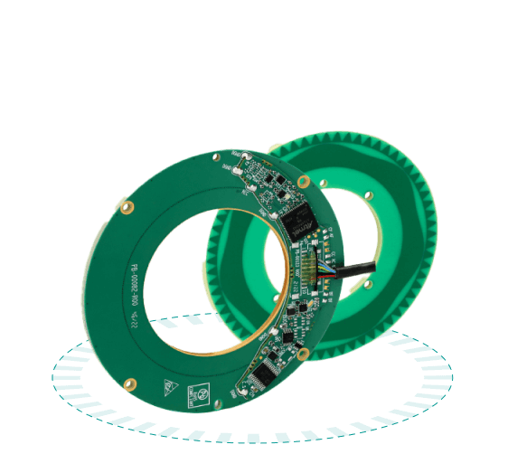 Compact rotary encoder engineered for harsh environments with up to 23-bit resolution and contactless performance in automation systems. VLP 80