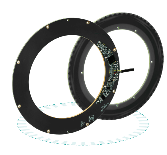 Frictionless position sensor designed for harsh environments and long-life performance. Absolute Rotary Encoder VLS140