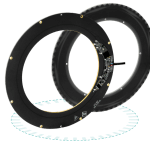 Servo motor encoder VLS-170 with up to 23-bit resolution and ±0.006° accuracy. Absolute Rotary Encoder VLS170