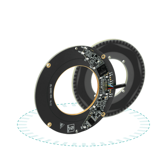 Maximise mission success: a lightweight, hollow-shaft position sensor built to resist radiation and contamination. VLS80 Absolute Rotary Encoder