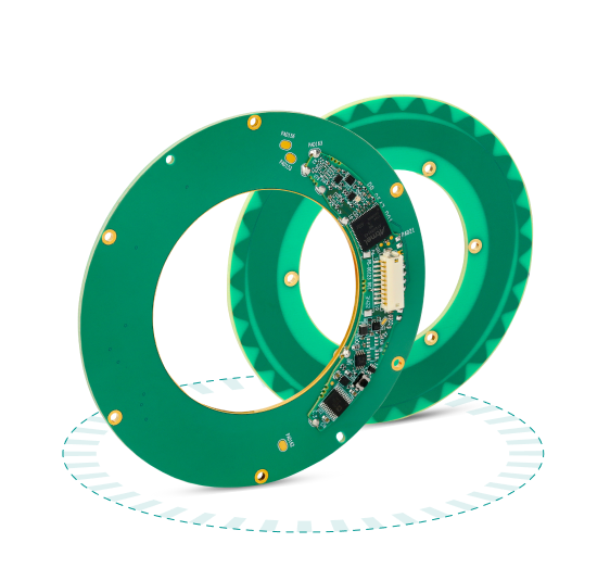 absolute rotary encoder hollow shaft VLX-100