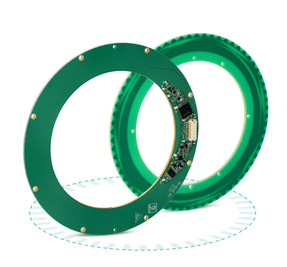 BISS-C absolute encoder VLX-140 for high-precision motion control