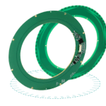 VLX‑170 capacitive encoder with wide air gap tolerance for non-contact, high-reliability position sensing. VLX170