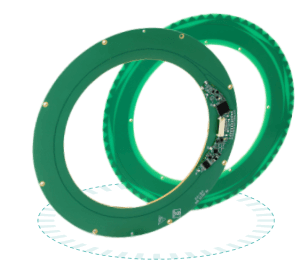 VLX‑170 capacitive encoder with wide air gap tolerance for non-contact, high-reliability position sensing. VLX170