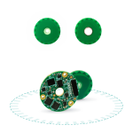 Ultra Accuracy Encoders VLX-25, compact rotary sensor with 0.025° precision. Absolute Rotary Encoder הךס25