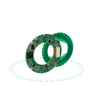 Compact Rotary Position Sensor using absolute rotary encoder technology. VLX60 Absolute Rotary Encoder