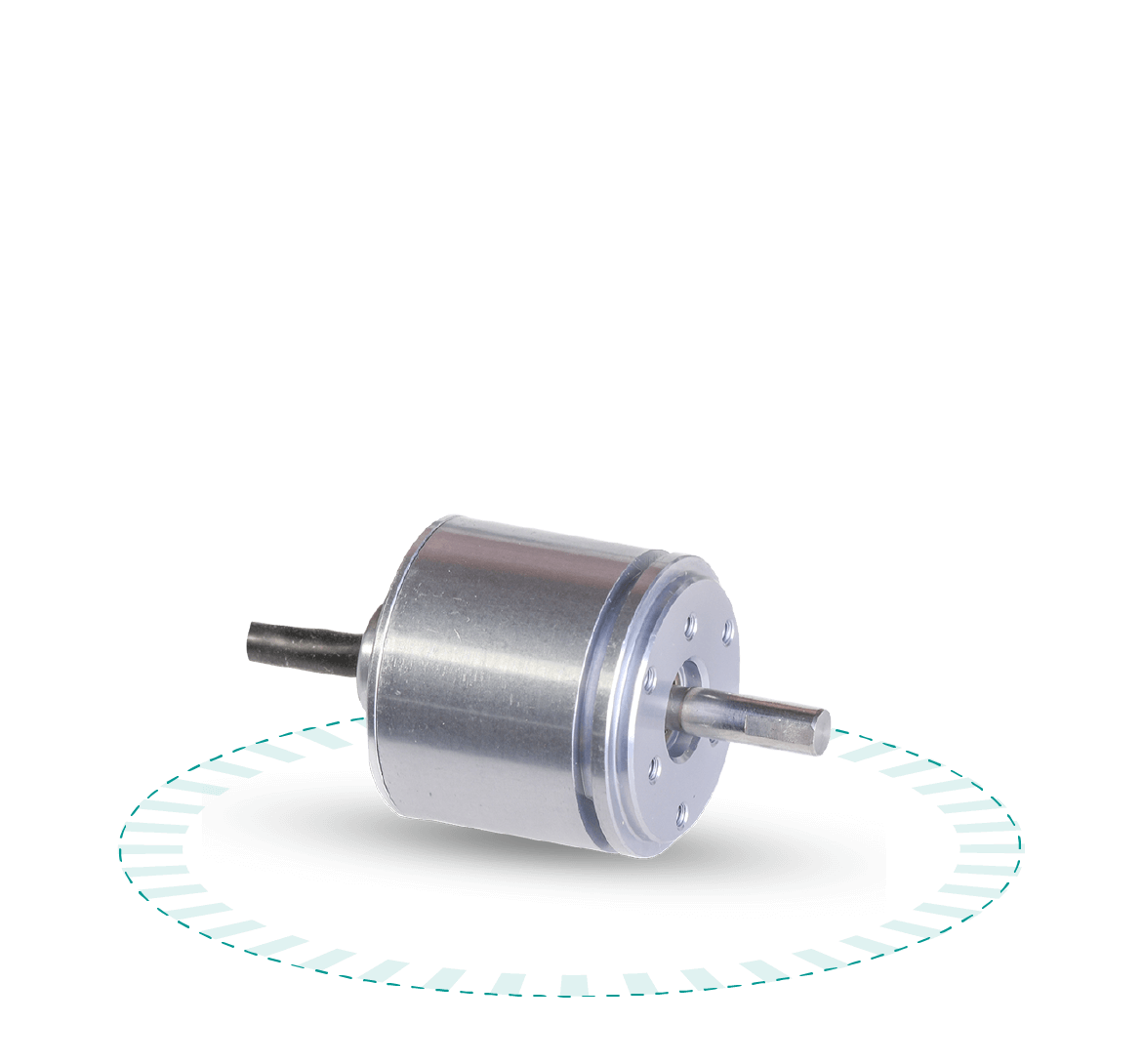 Upgrade to next-level motion control: shaft-mounted encoder delivering 21-bit resolution & ±0.015° accuracy