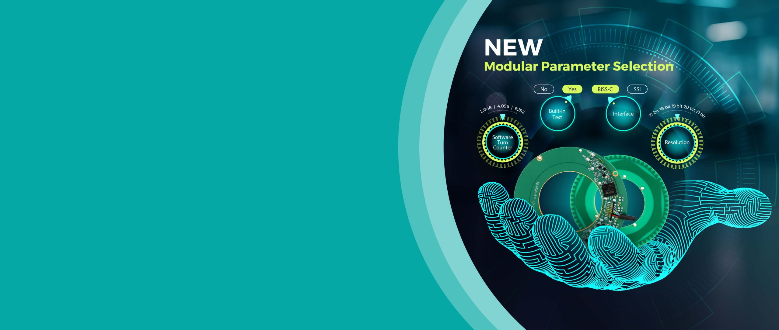 EVL Evaluation Encoder - Innovative precision rotary encoder technology from Netzer